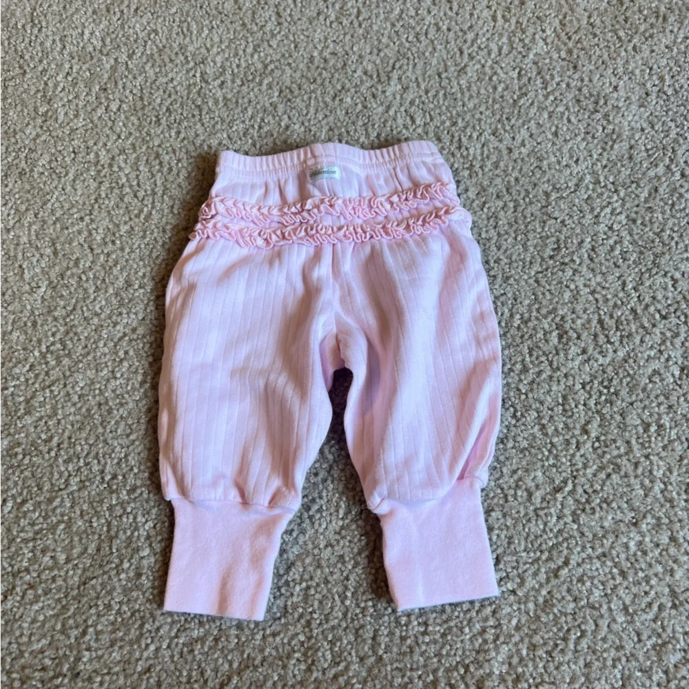 Carter's child of mine Pink Striped Kids Casual Bottoms 100% cotton